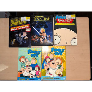 Family Guy: Vol 1 - Season 1,2/vol 2 Season 3/Dark Side/Its A Trap, Untold Story